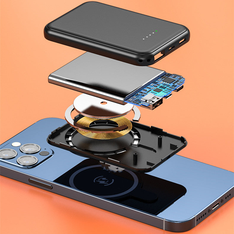 Mini magnetisk powerbank