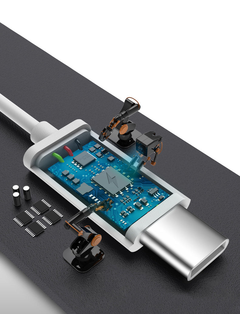 Typ-C Datakabel för Snabbladdning