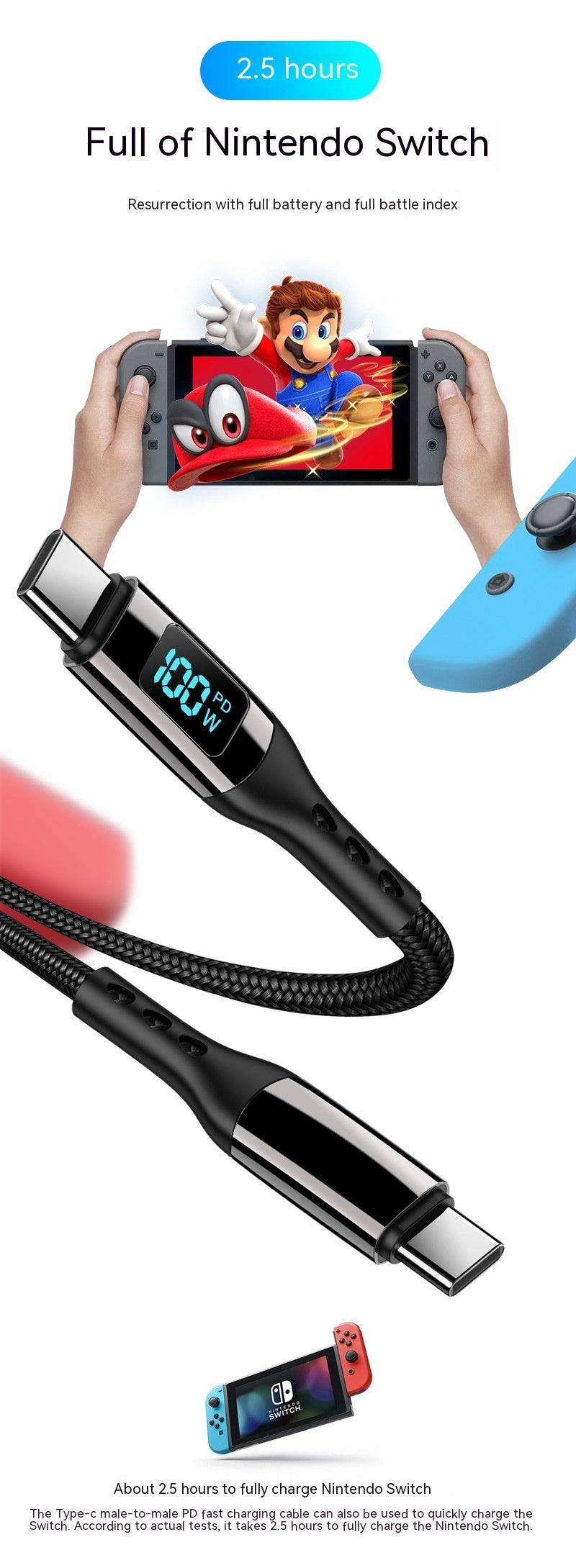 Dubbelhövdad TYPE-C