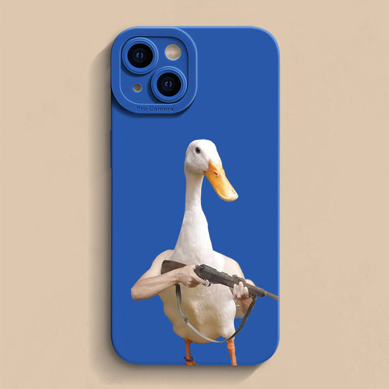 Anti-fall Funny Duck telefonfodral