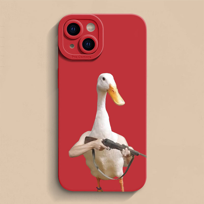 Anti-fall Funny Duck telefonfodral