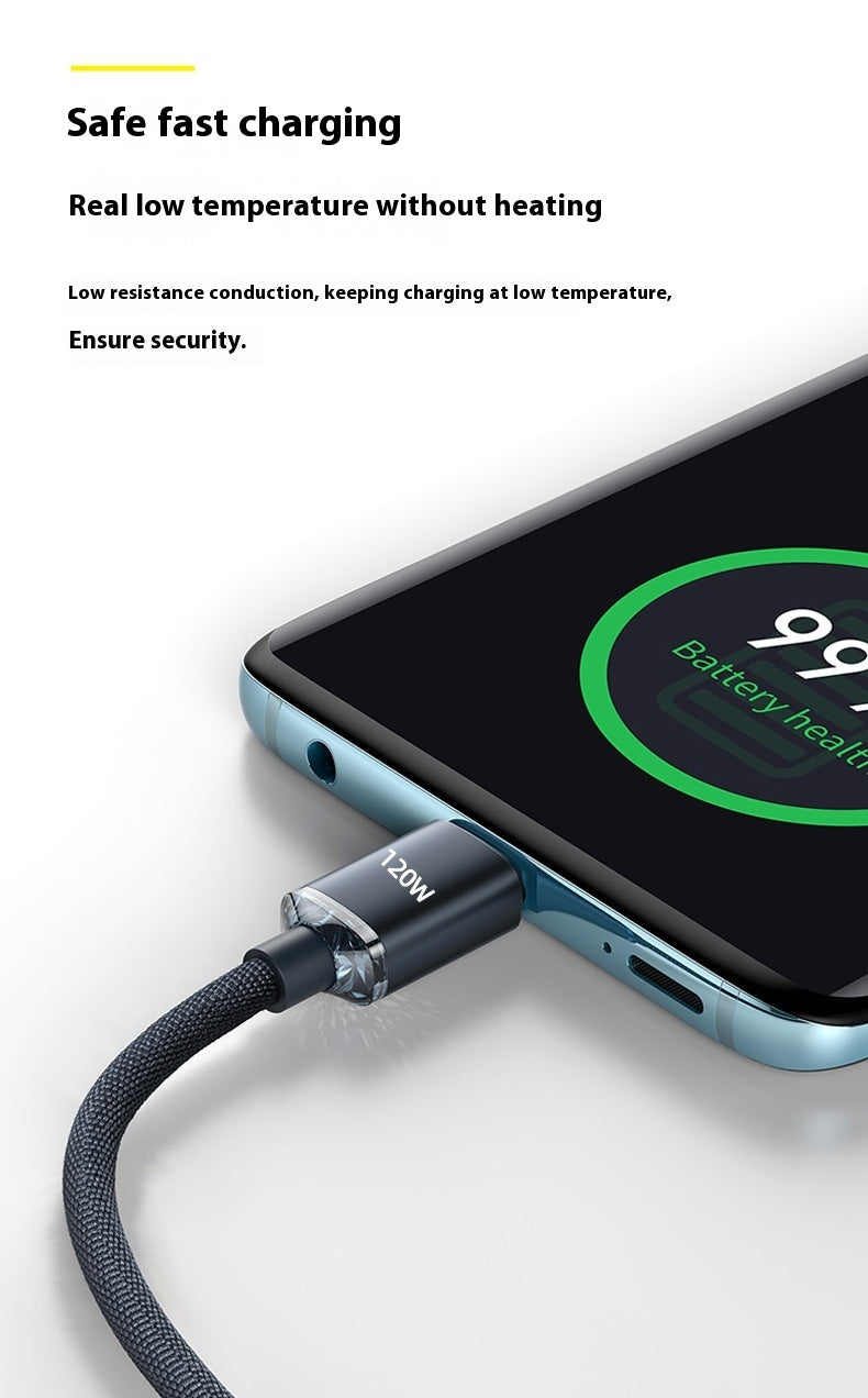 Mobiltelefon Typec Laddningskabel