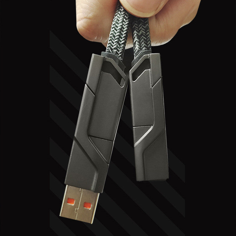 4-i-1 snabbladdningsdatakabel