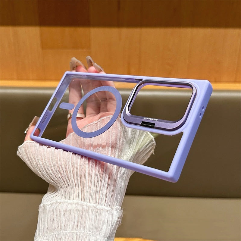 Genomskinligt telefonfodral