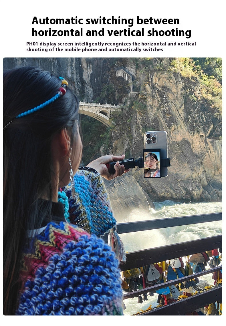 Mobiltelefon Selfie Spegel Skärm