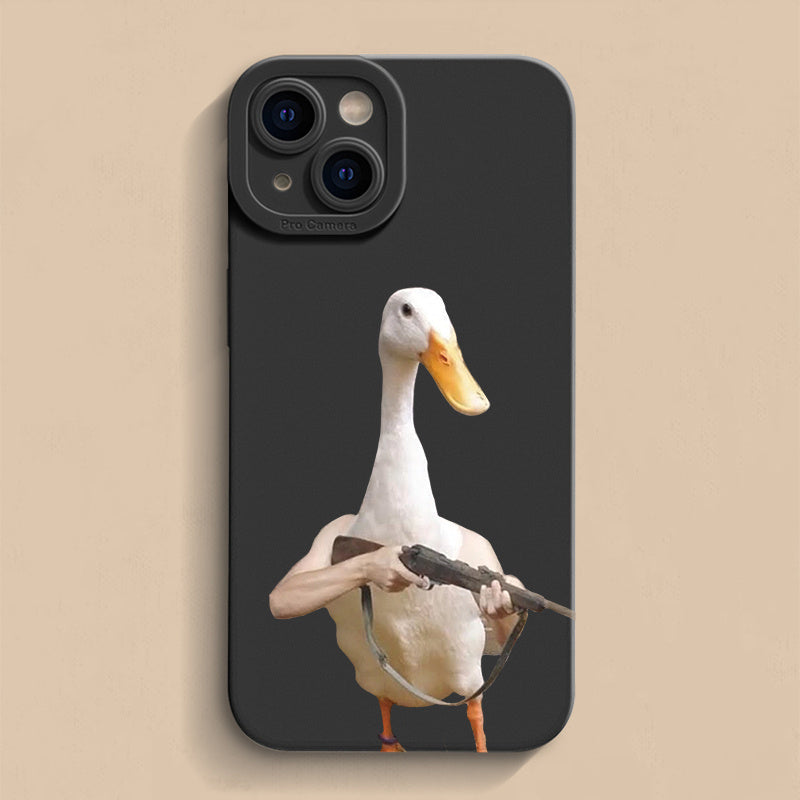 Anti-fall Funny Duck telefonfodral