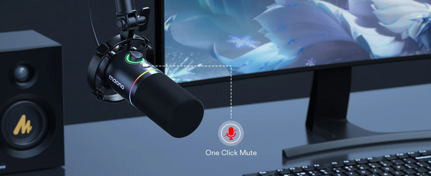 Maono PD200X – XLR/USB Dynamisk Mikrofon