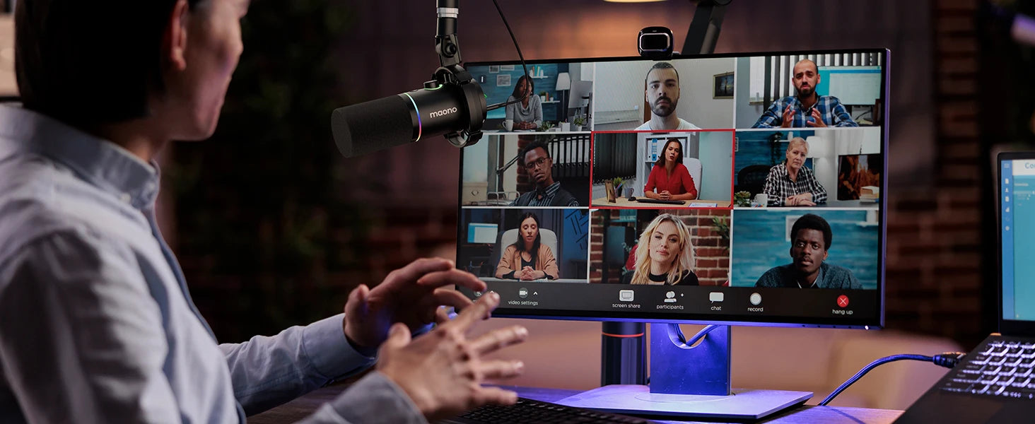 Maono PD200X – XLR/USB Dynamisk Mikrofon