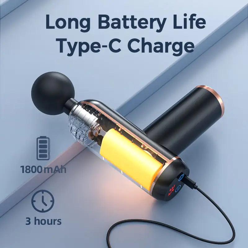 Bärbar Massagepistol