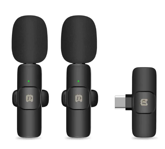 Nacke Klämma Mikrofon