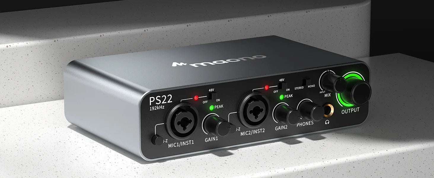 MAONO-PS22 USB Audio Interface