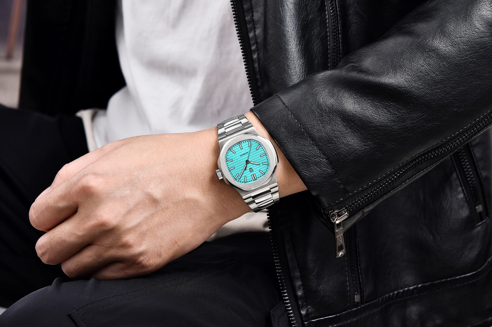 PAGANI DESIGN 2025 – Lyxig Herrklocka med Seagull ST6