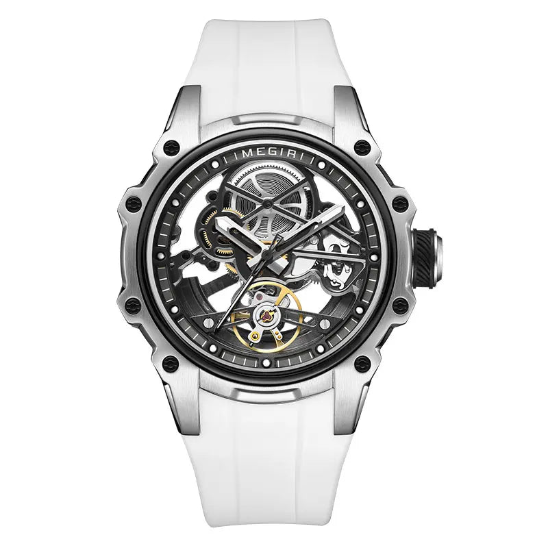 MEGIR Automatisk Mekanisk Herrklocka – Skeleton Dial
