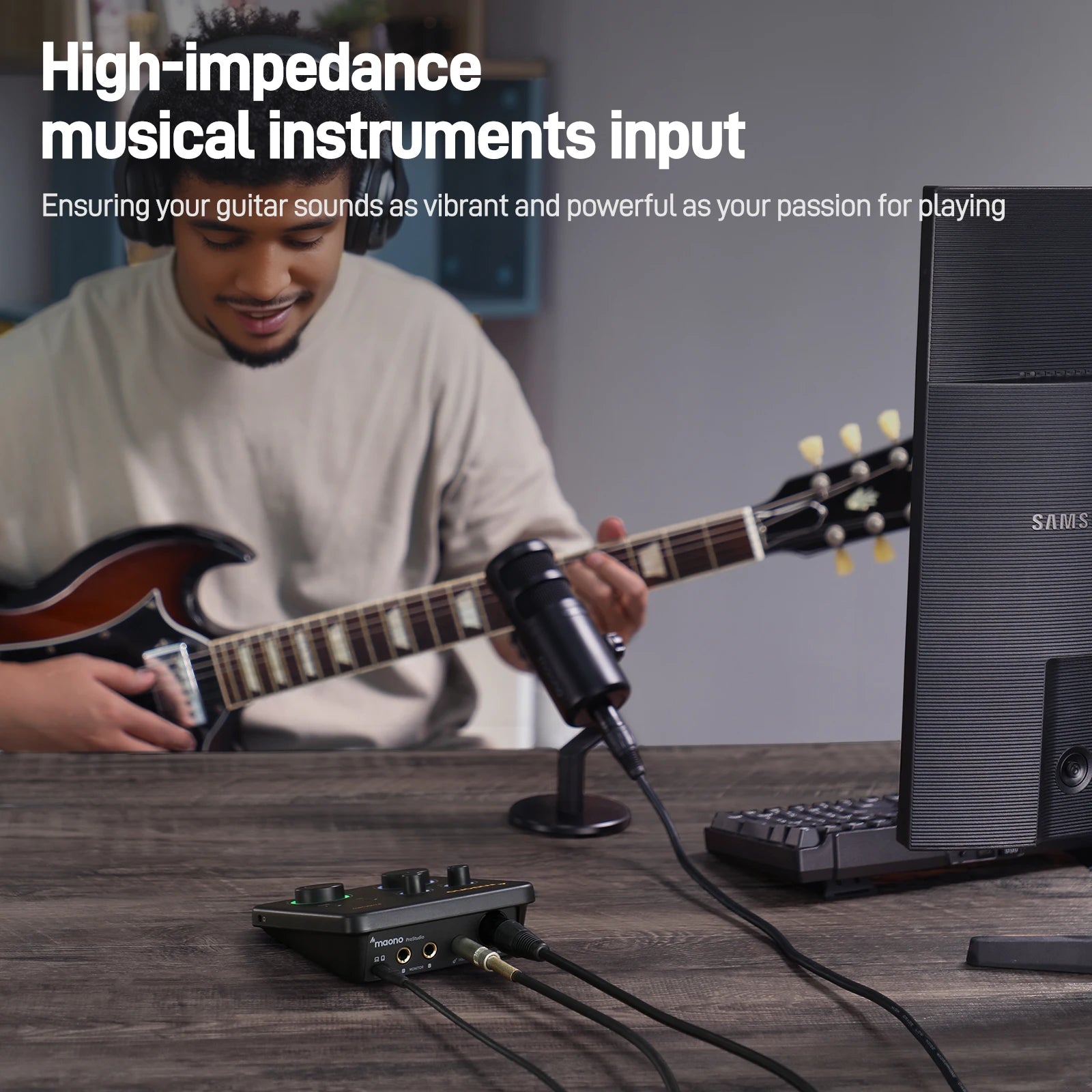 MAONO PS22 Lite – USB Audio Interface för PC