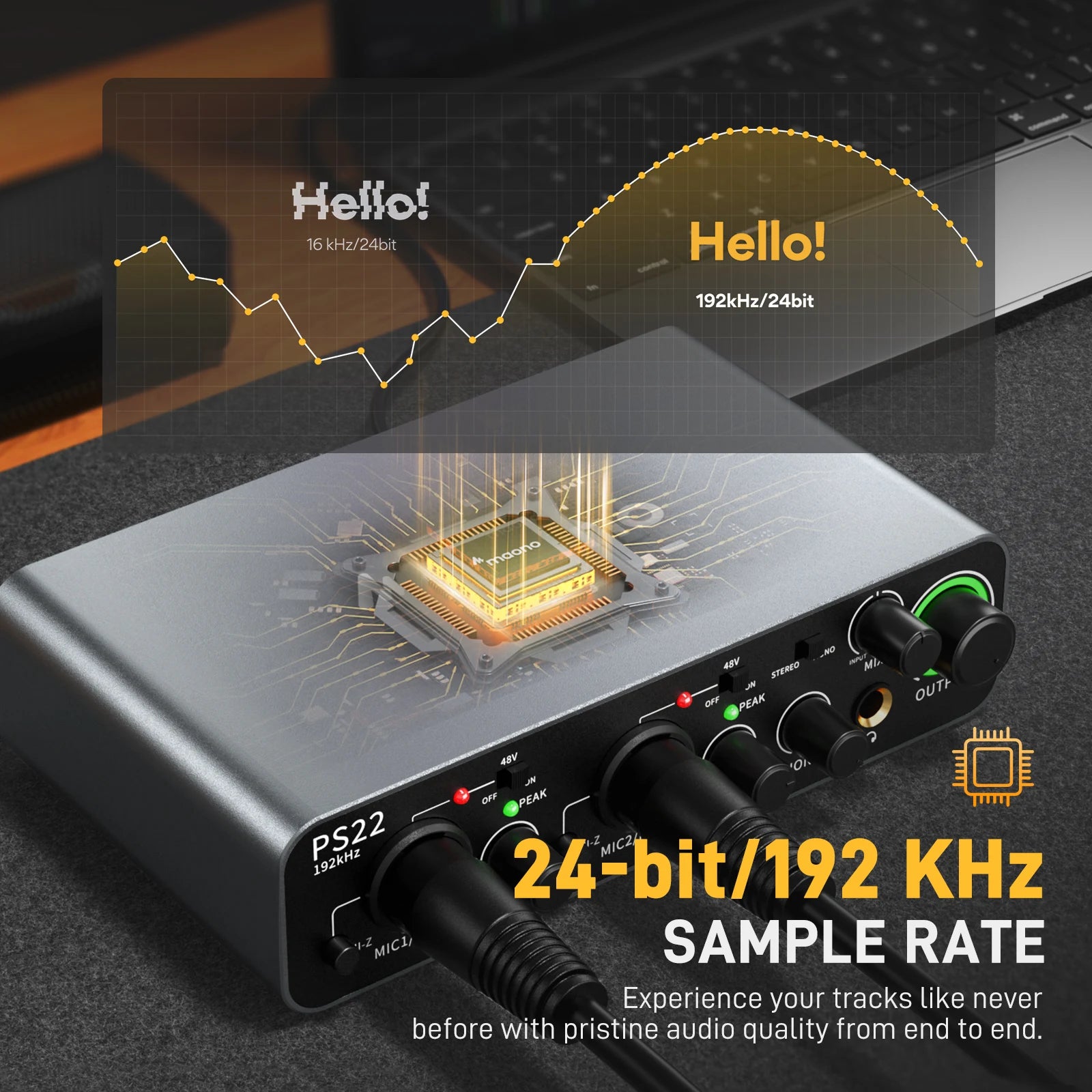 MAONO-PS22 USB Audio Interface