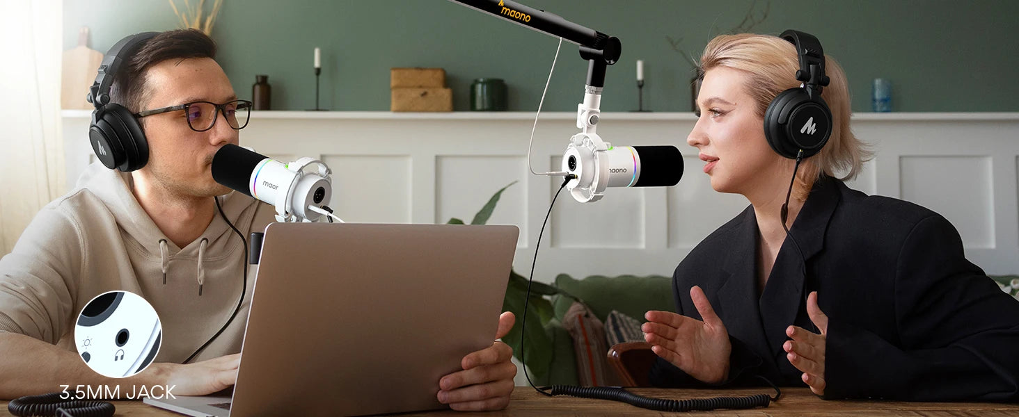 Maono PD200X – XLR/USB Dynamisk Mikrofon