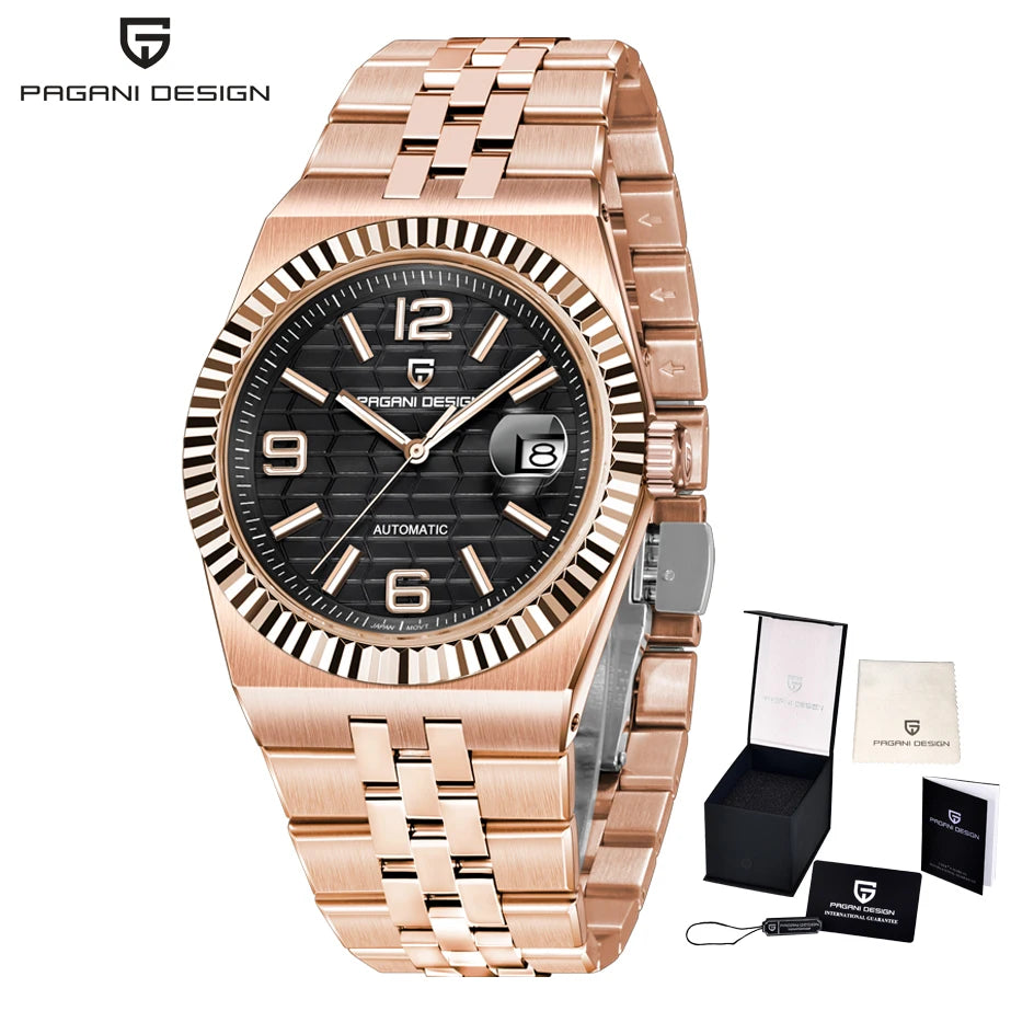 PAGANI DESIGN Lyxig Automatisk Herrklocka