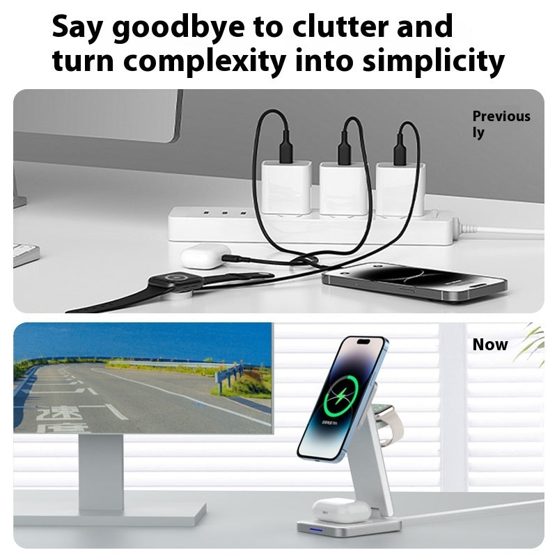 AlloyTre-i-ett trådlös laddare