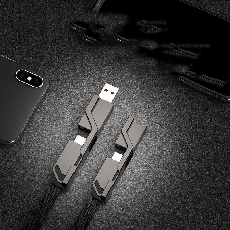 4-i-1 snabbladdningsdatakabel