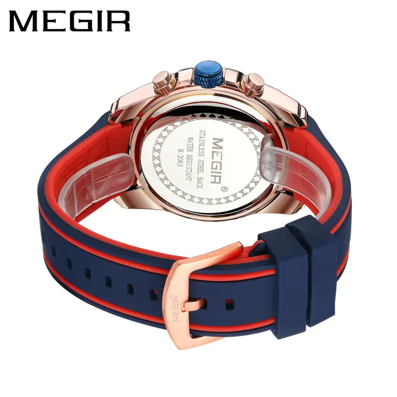 Megir Men's Waterproof Quartz