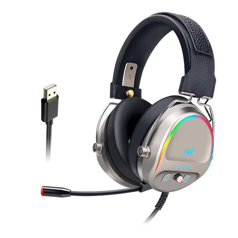 USB-Headset med Mikrofon