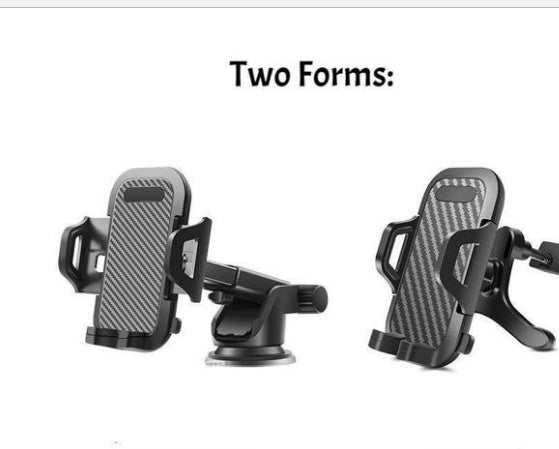 Universell hållare för biltelefon