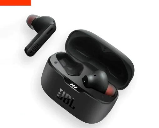 JBL T120TWS Bluetooth-hörlurar.