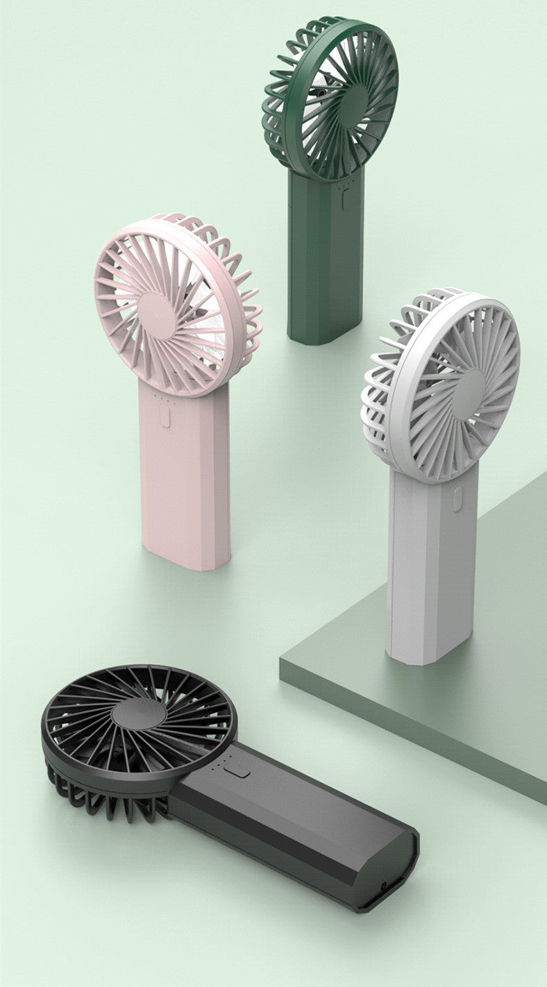 Bärbar fläkt med flera funktioner