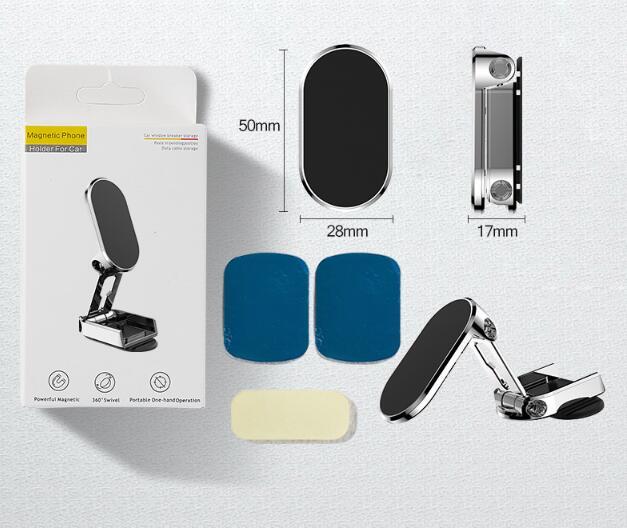 Hållare för biltelefon hopfällbar