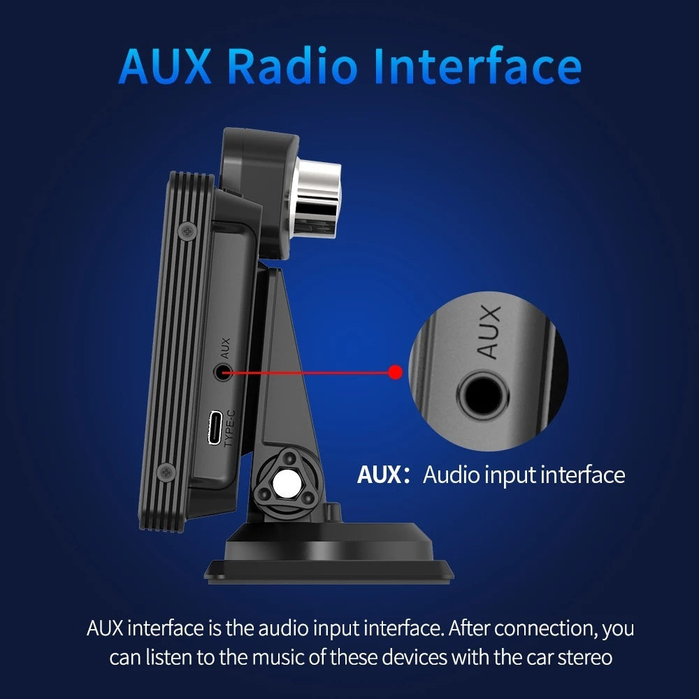 Smart Dashcam med 3 Kameror