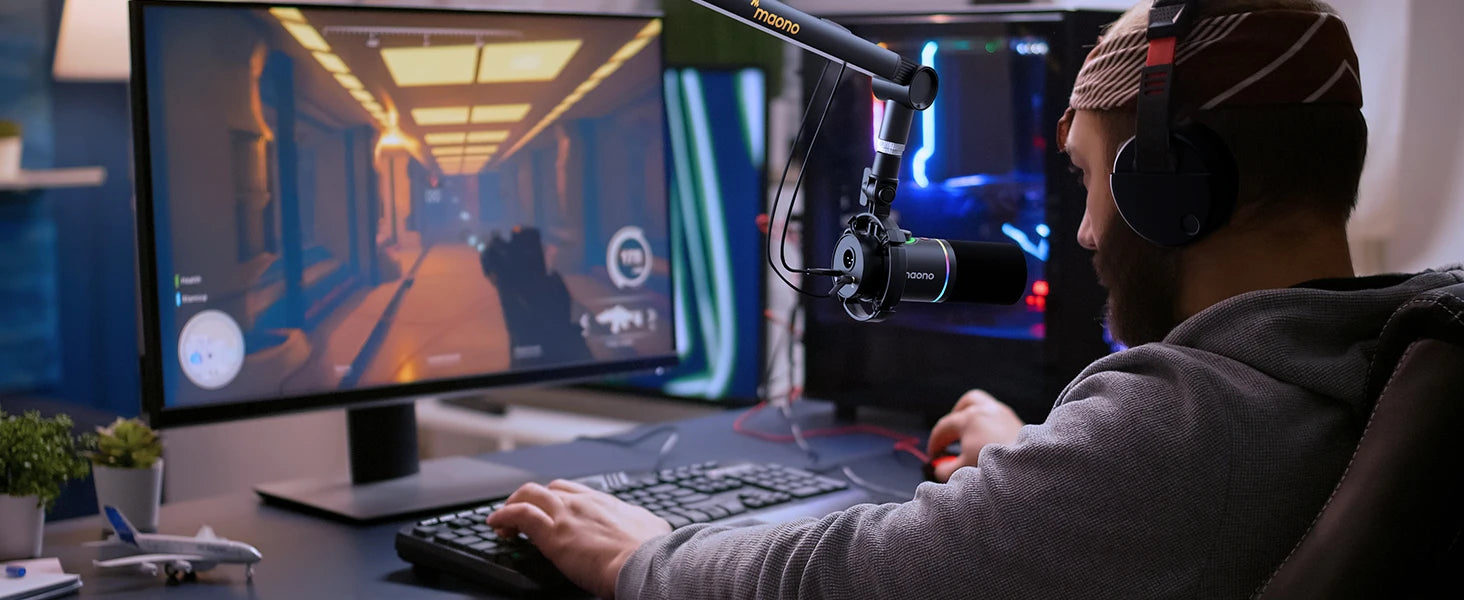 Maono PD200X – XLR/USB Dynamisk Mikrofon