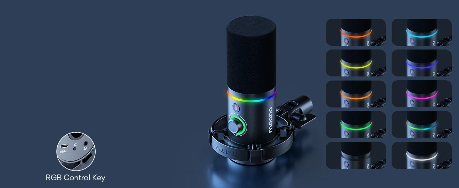 Maono PD200X – XLR/USB Dynamisk Mikrofon