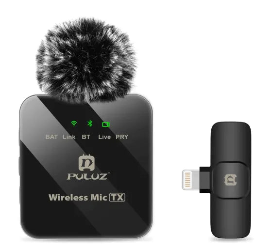 Nacke Klämma Mikrofon