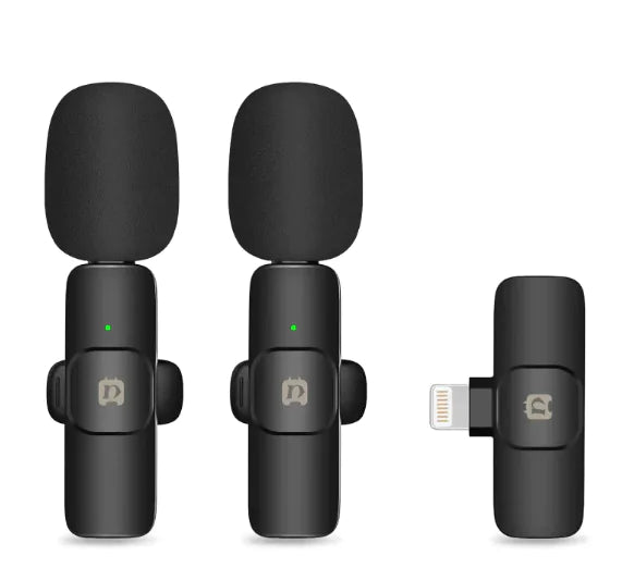 Nacke Klämma Mikrofon