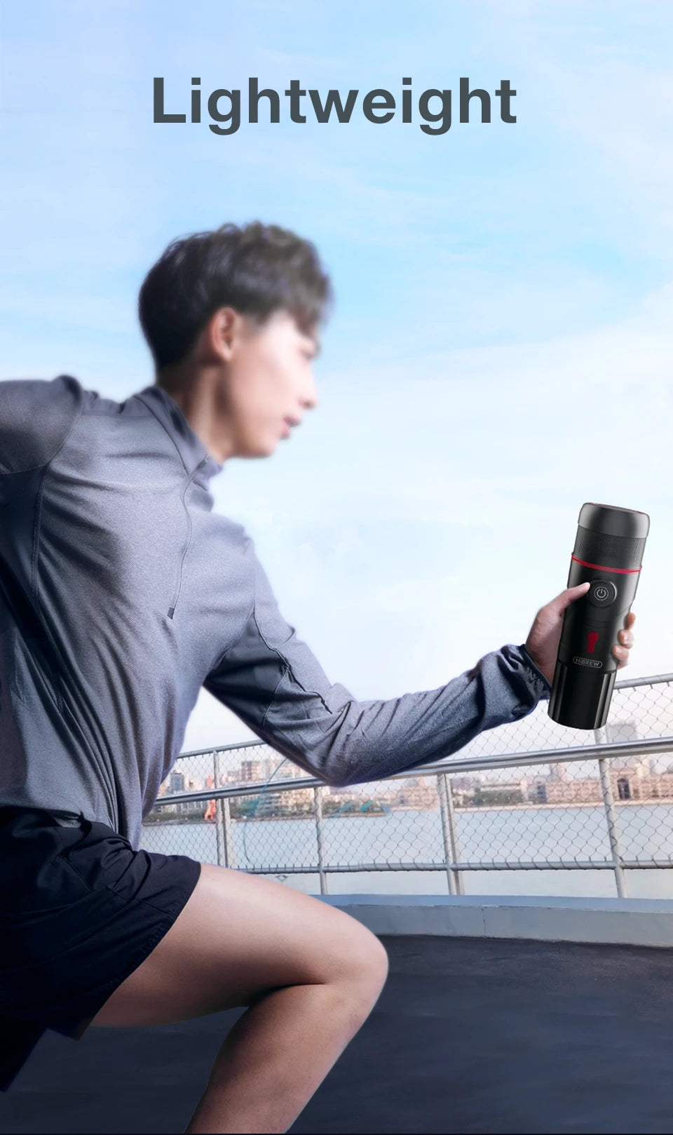 HiBREW H4 – Kompakt kaffemaskin för resa, bil och kök