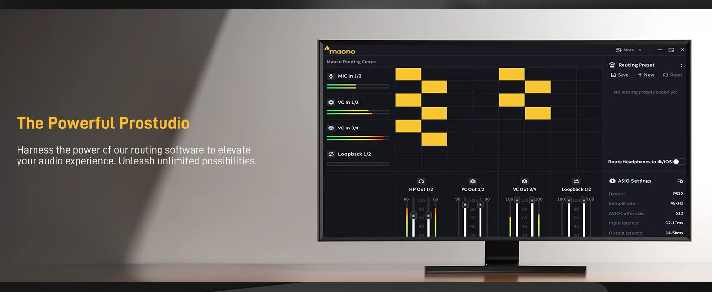 MAONO-PS22 USB Audio Interface