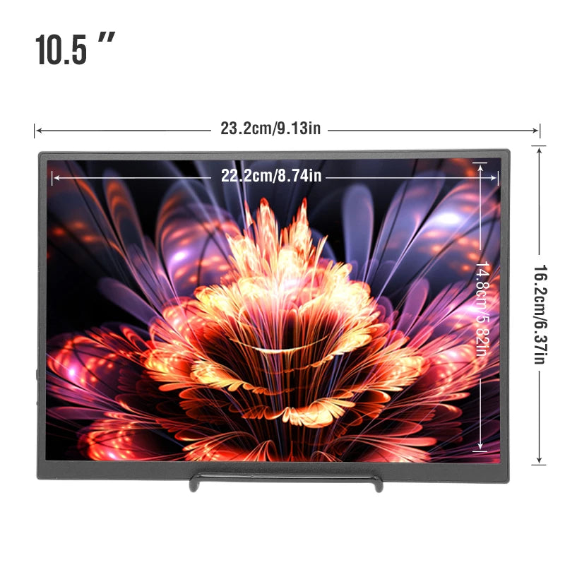 Anmite – Ultralätt 10,5" monitor 300 g, 15:10-format