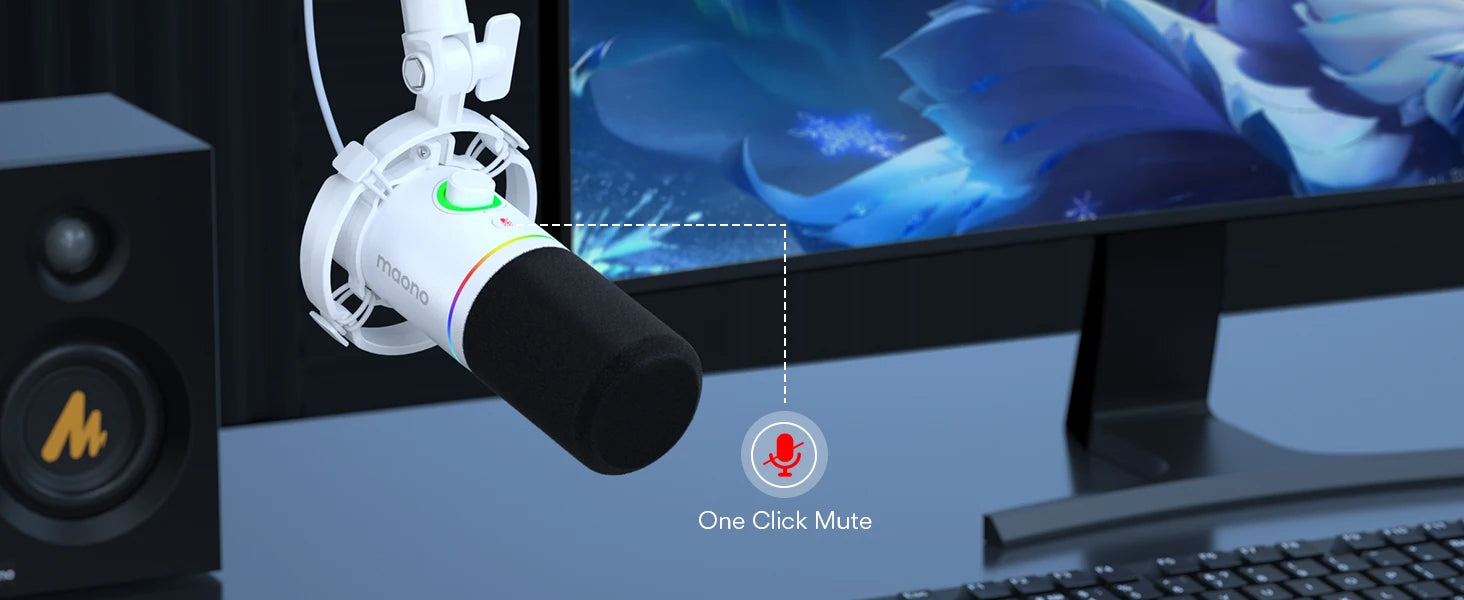 Maono PD200X – XLR/USB Dynamisk Mikrofon