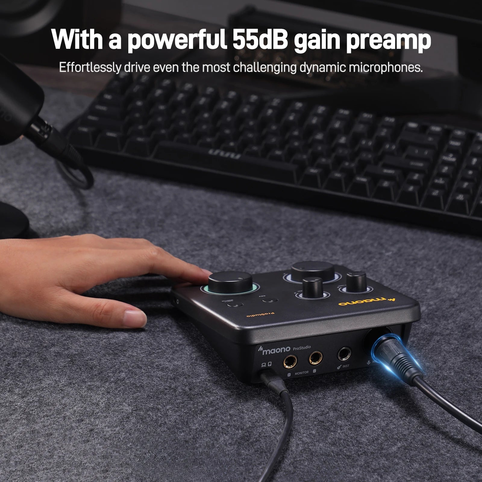 MAONO PS22 Lite – USB Audio Interface för PC