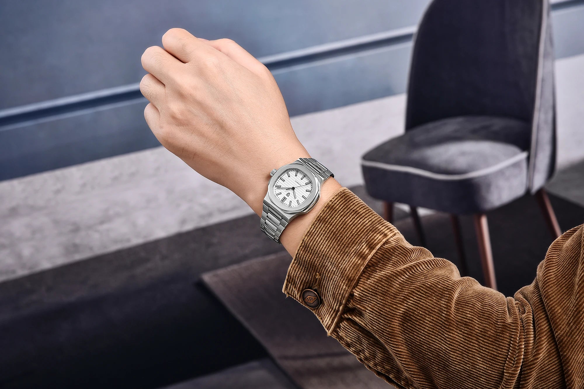 PAGANI DESIGN 2025 – Lyxig Herrklocka med Seagull ST6