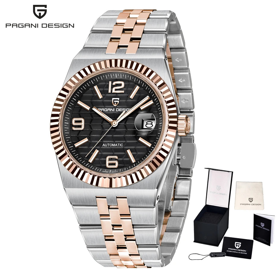 PAGANI DESIGN Lyxig Automatisk Herrklocka
