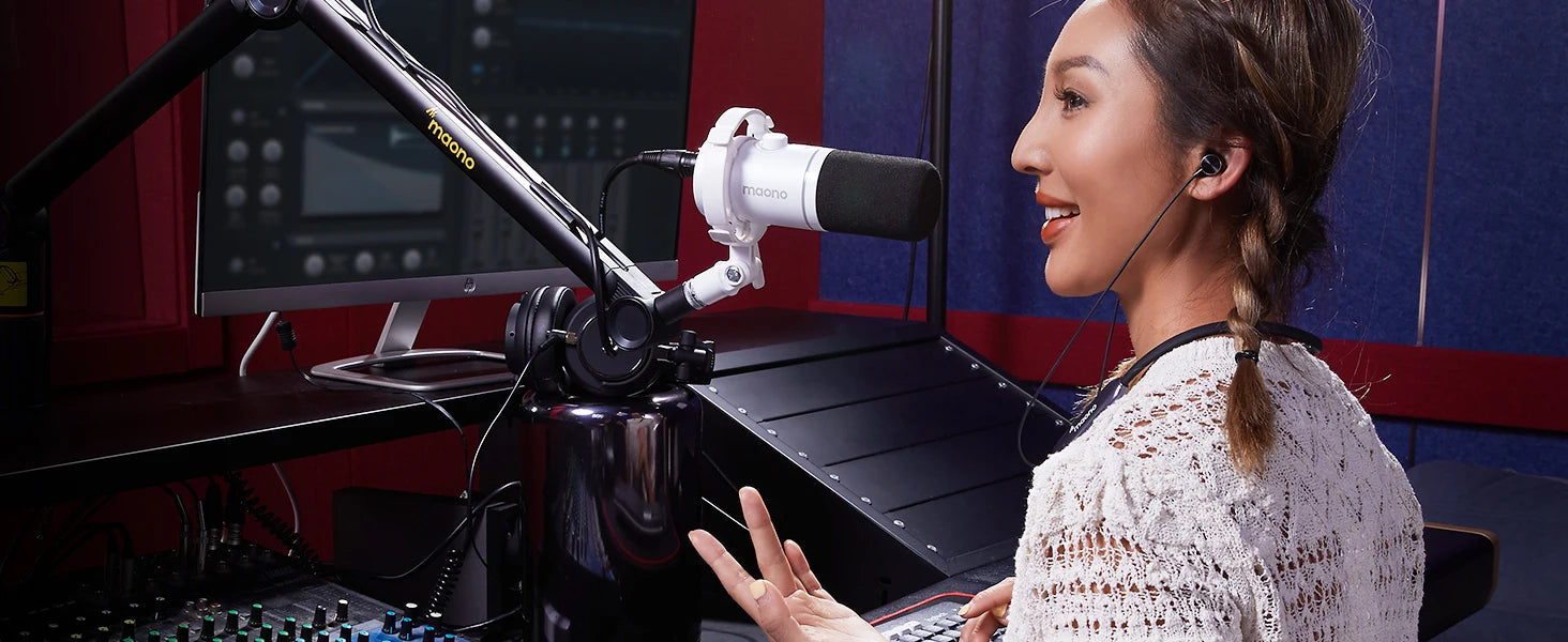 Maono PD200X – XLR/USB Dynamisk Mikrofon