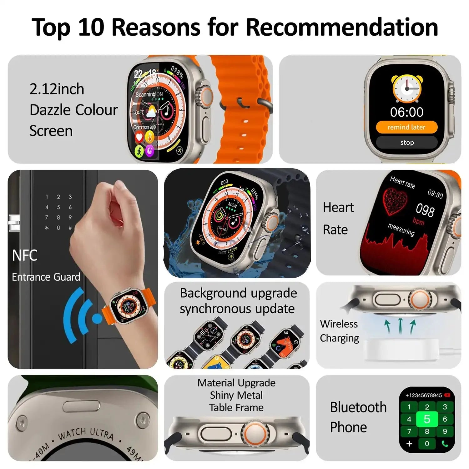 Series 9 PK HK8 PRO MAX Smartklocka