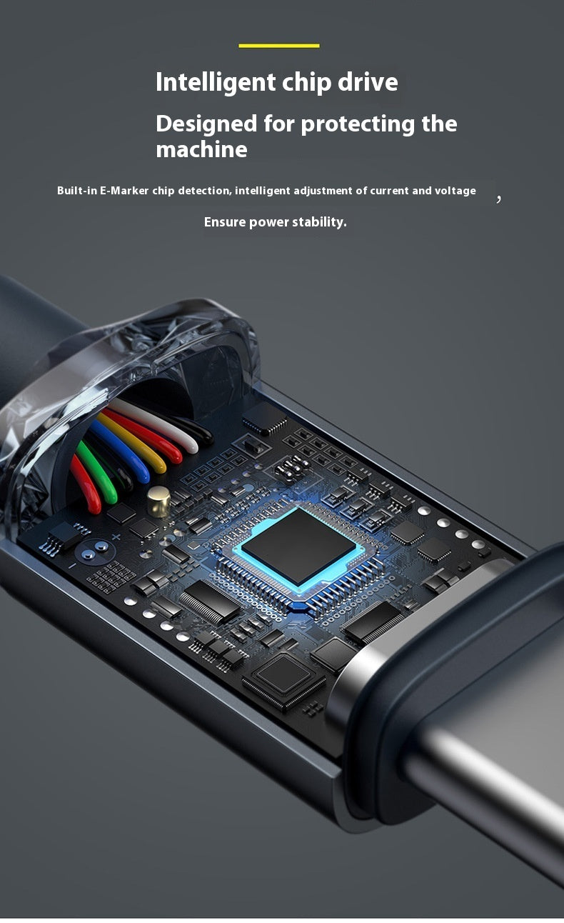 Mobiltelefon  Typec Laddningskabel