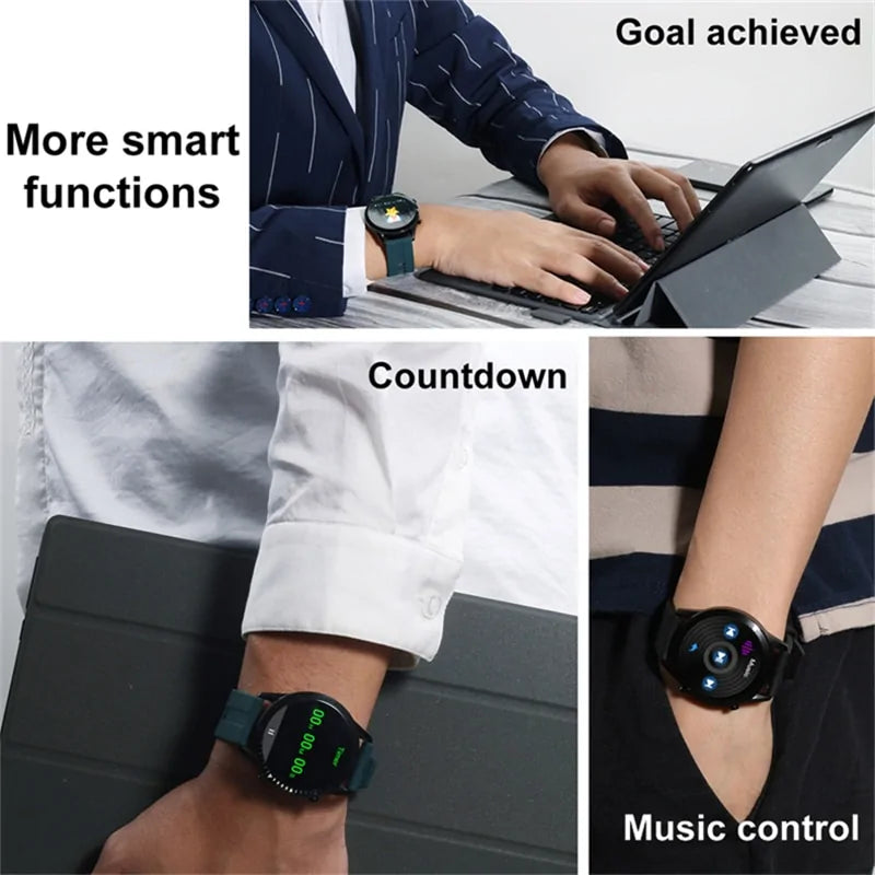 Vattentät Smartwatch Health Monitor för män
