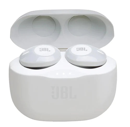 JBL T120TWS Bluetooth-hörlurar.